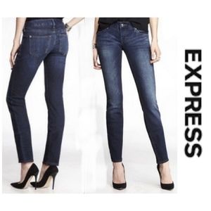 Express Cropped Skinny Stella Low Rise 